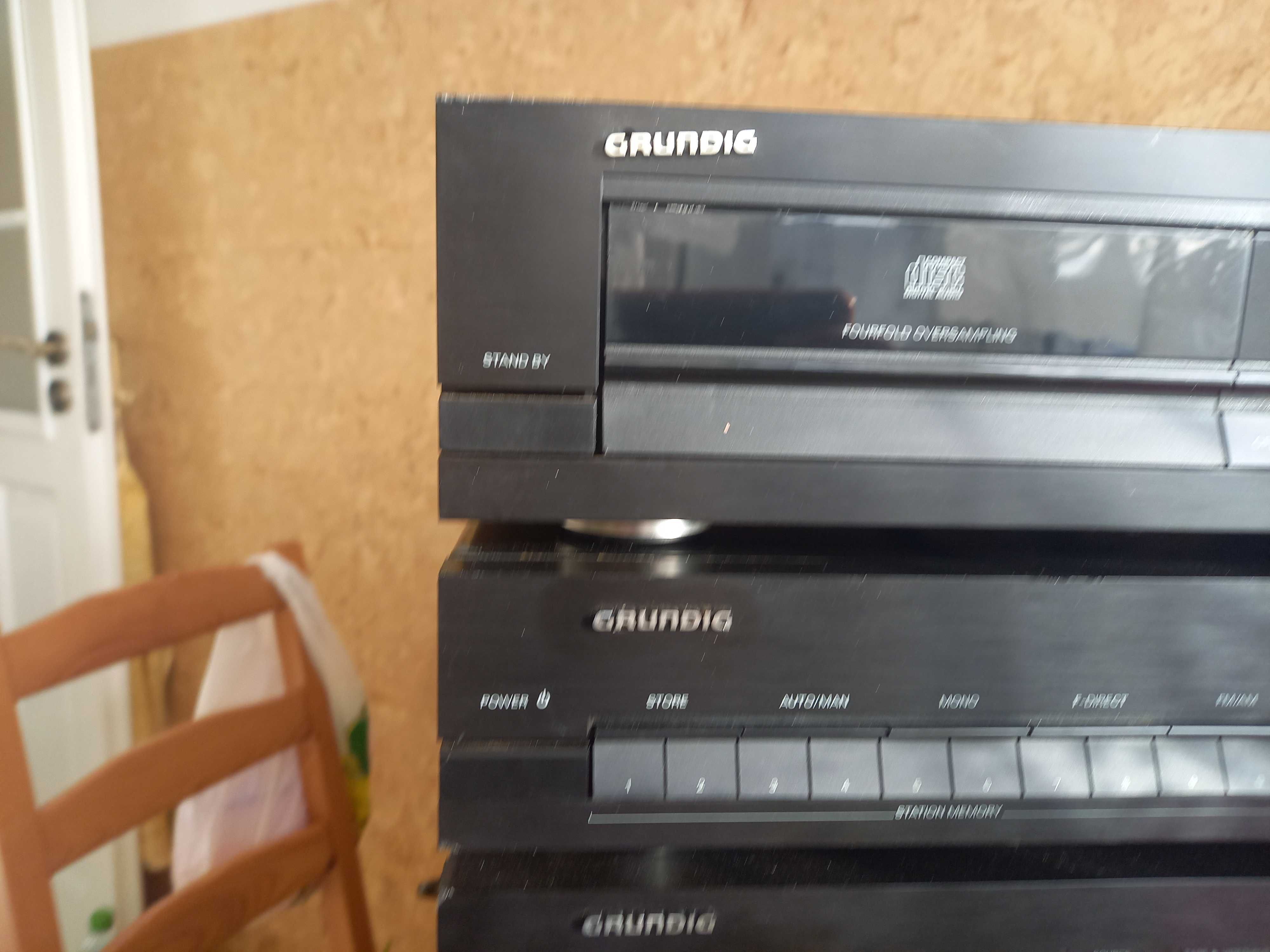 GRUNDIG wieża 4 elementy V303 / T301 / CD301 / CF303