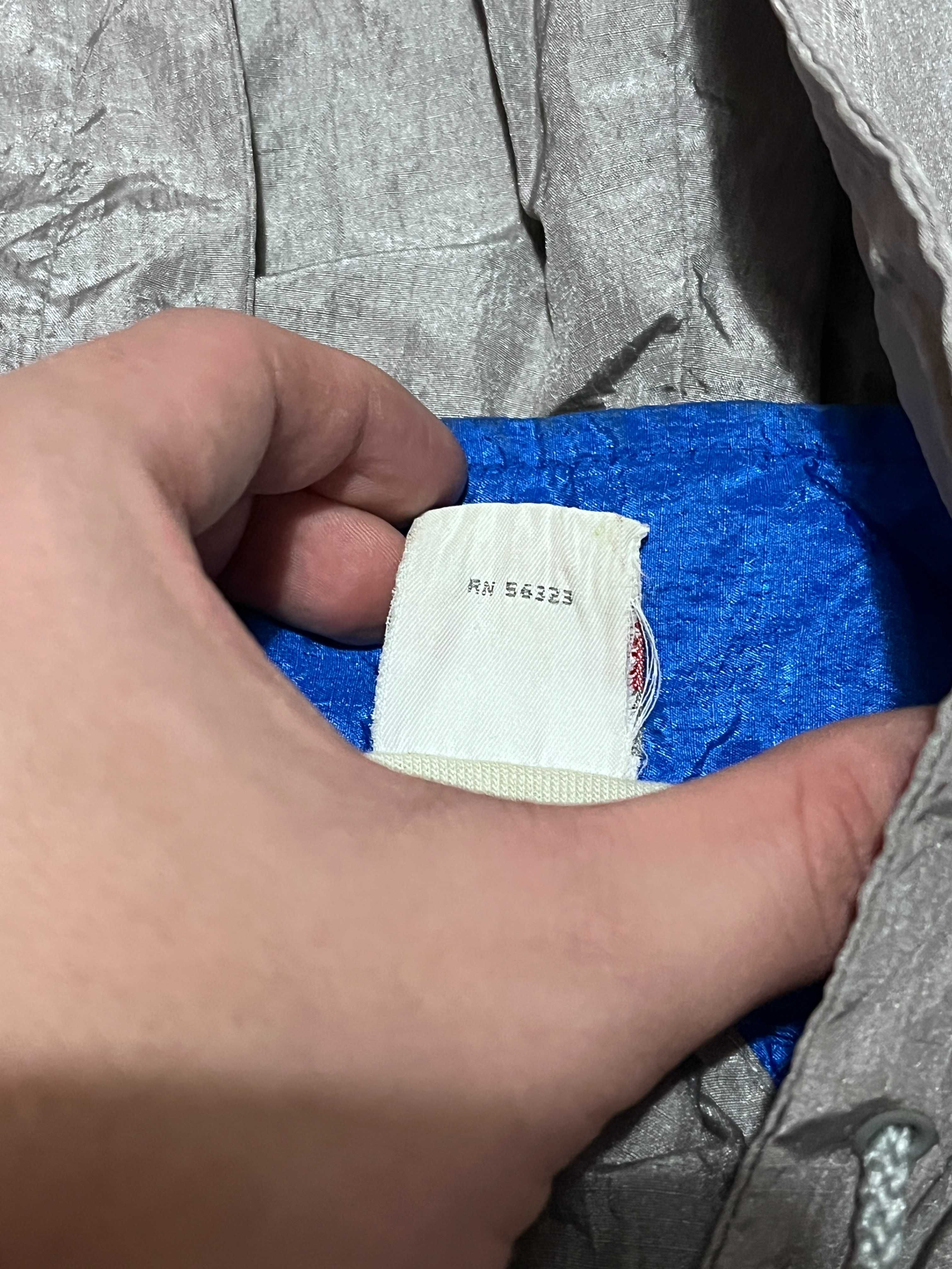 Szara kurtka wiatrówka Nike vintage / 90s retro baggy jacket