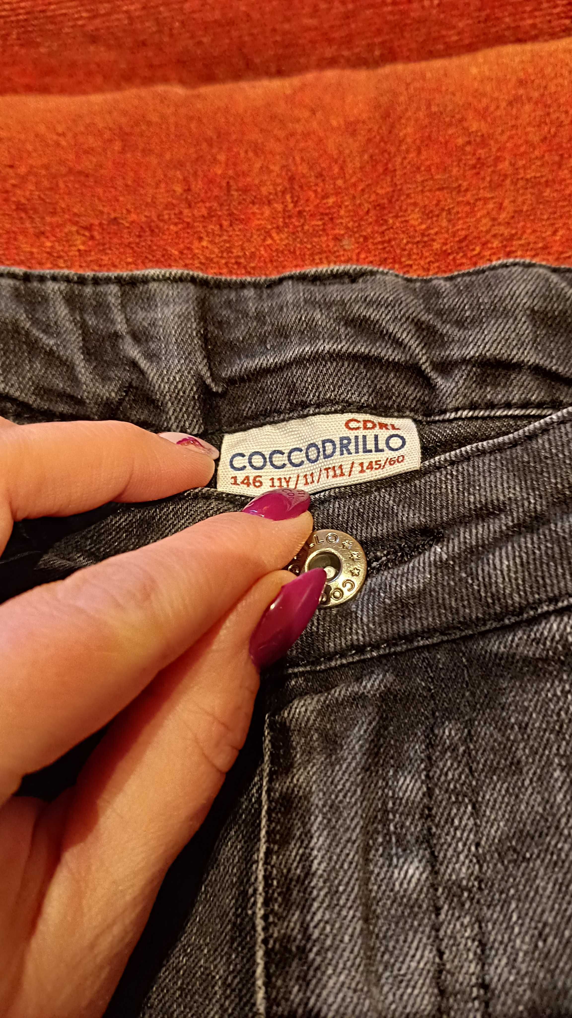 Spodnie jeansowe 140-146 coccodrillo