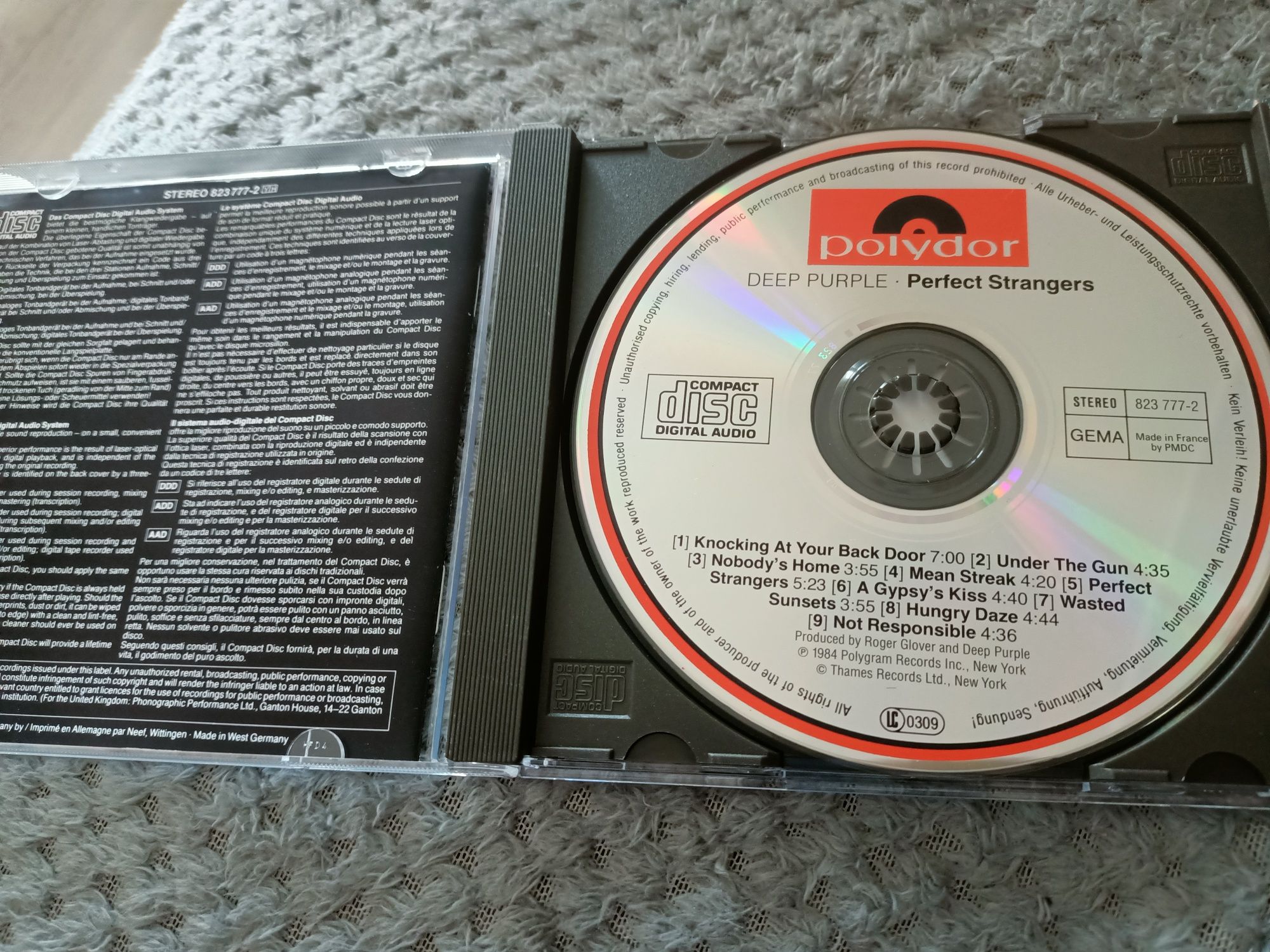 Deep Purple - Perfect Strangers (CD, Album, RE, PMD)(vg+)