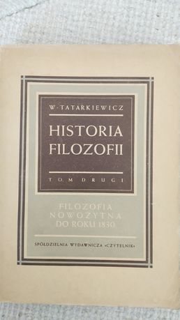 Tatarkiewicz, Historia filozofii, tom 2