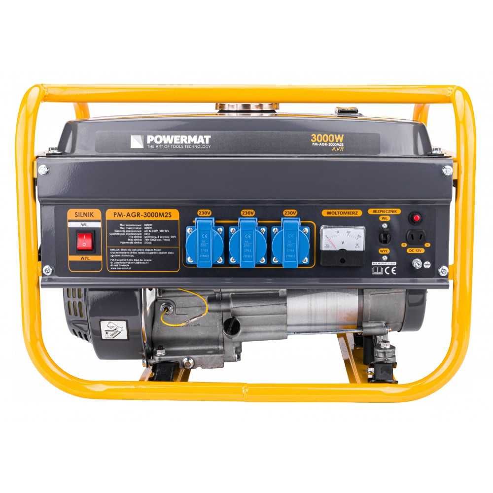 Agregat prądotwórczy generator prądu PM-AGR-3000M2S NOWY