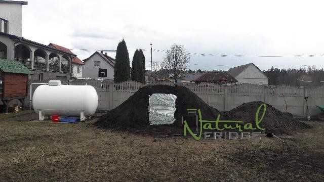 Plastikowa piwnica ziemianka 200x500