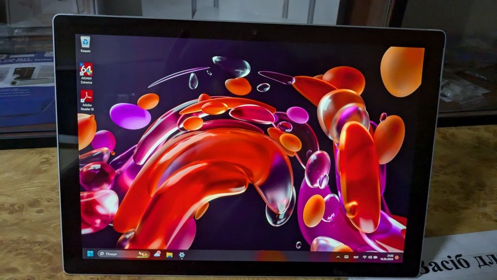 Surface Pro 7+ Plus LTE 1961 Titan 12.3" 3k IPS i5 16/256 Win 11 Pro