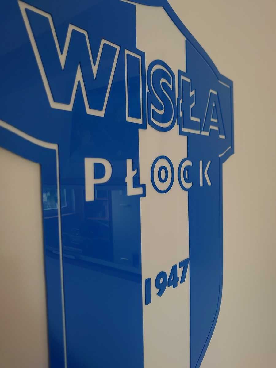 Wisła Płock Herb 3D na ścianę prezent dla męża chłopaka