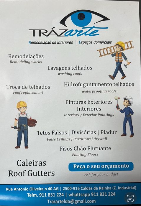 Remodelacoes - Pinturas lavagens pladur
