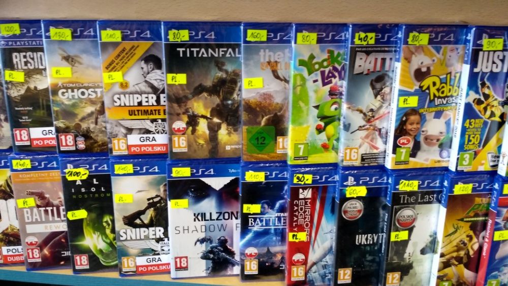 PS4 - zestaw gier
