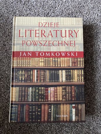 Dzieje literatury powszechnej Jan Tomkowski