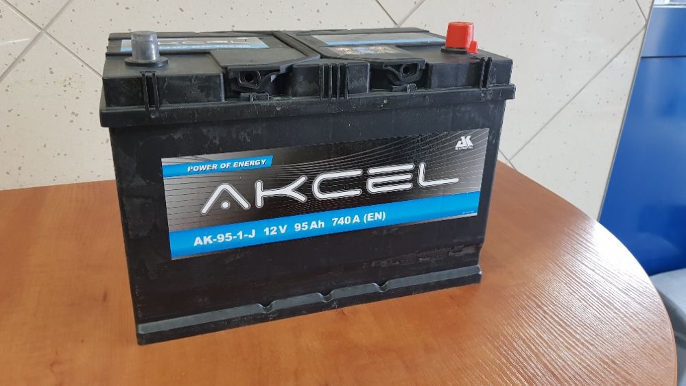 Nowy Akumulator Akcel 95Ah 740A P+ - Japan Korea Mazda Kia Hyundai