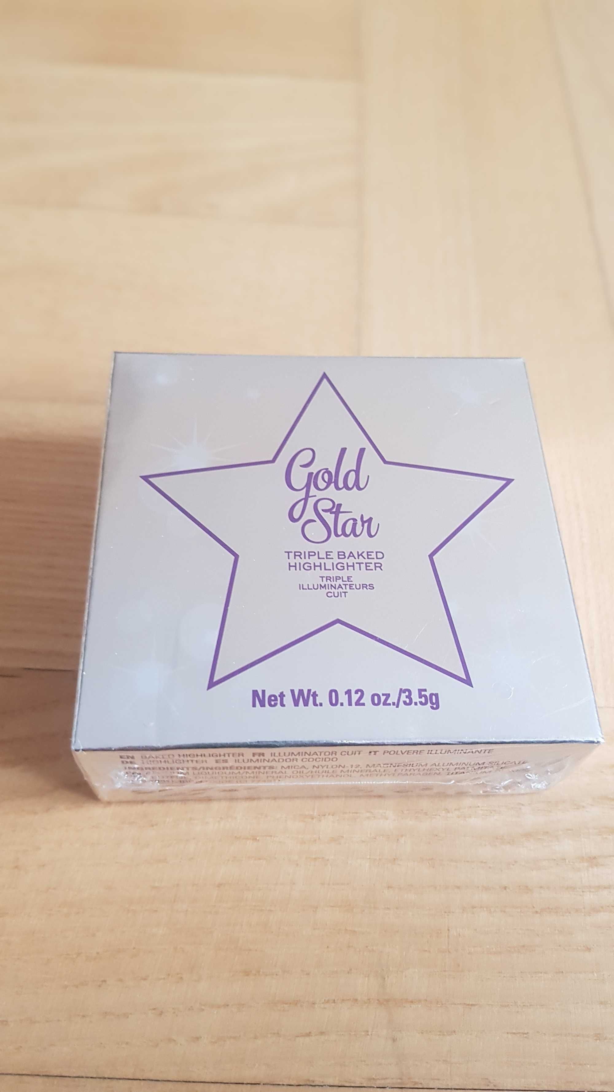 Rozświetlacz Make up Revolution Gold Star Nowy 3,5 g