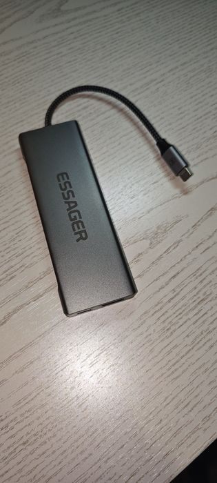 8-w-1 M.2 SSD HUB – wielofunkcyjny adapter USB-C