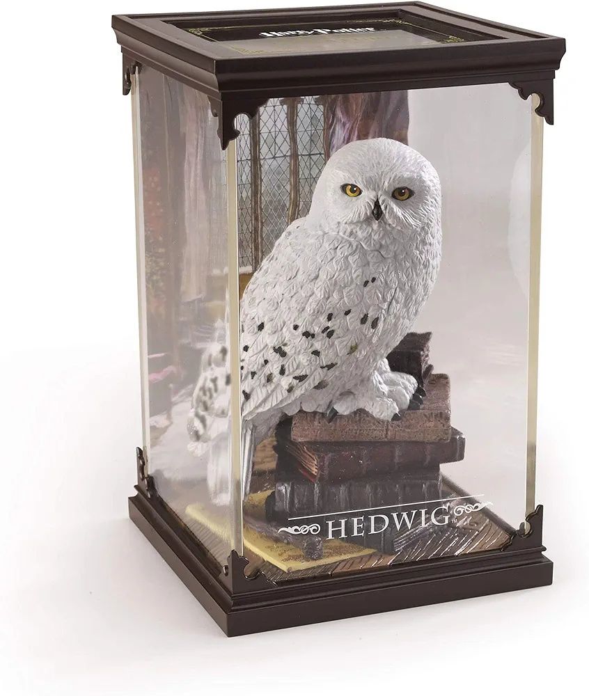 Harry Potter figura Hedwig 18,5 cm em expositor acrílico NOVO ENVIOGR