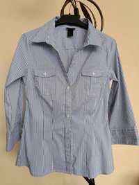 Koszula h&M 34 XS bluzka w paski elegancka