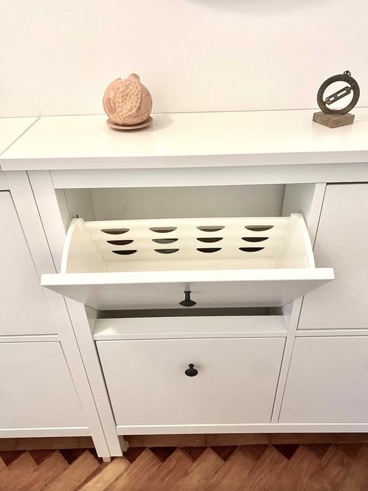 Sapateira Branca Ikea Hemnes
