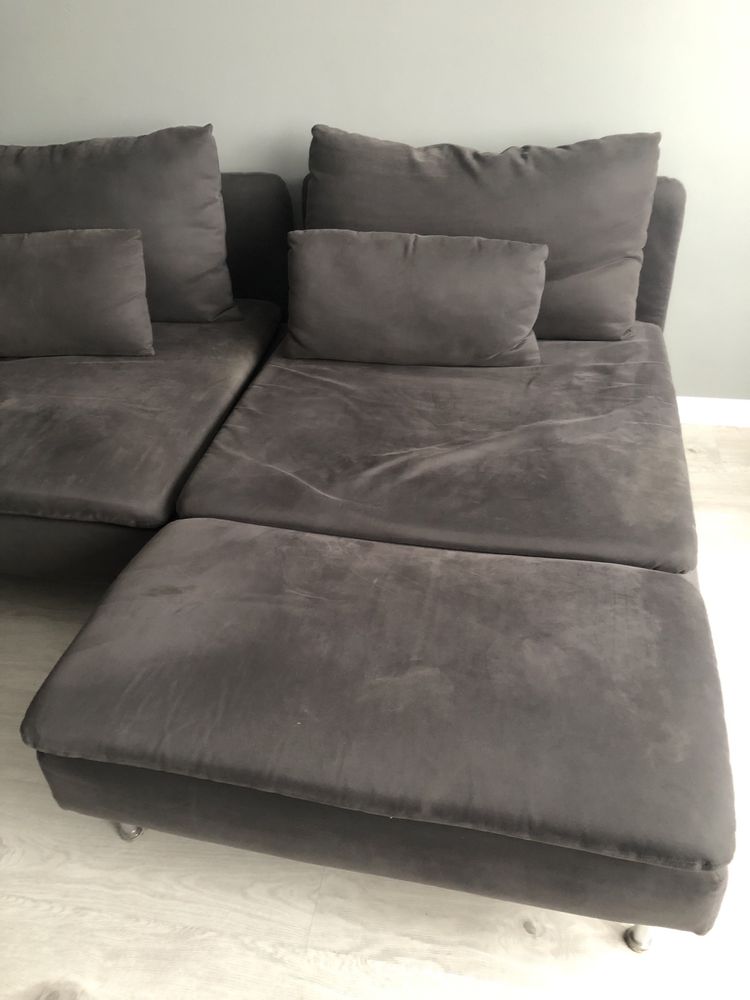 Sofa i szezlong Söderhamn Ikea