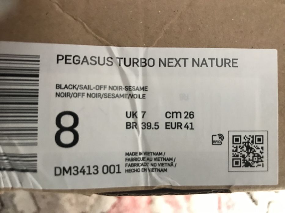Кросівки Nike Pegasus Turbo Next Nature Black