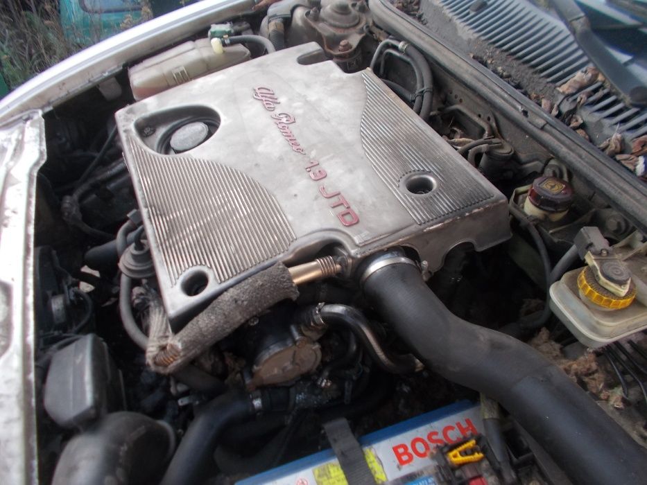 Alfa Romeo 156,diesel,1,9JTD,kombi,srebrny,na części,przed lift