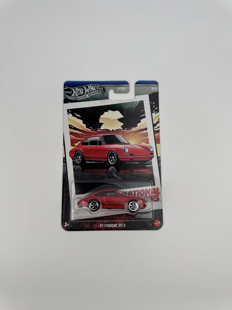 Hot Wheels National Icons Silver Series zestaw 5 aut
