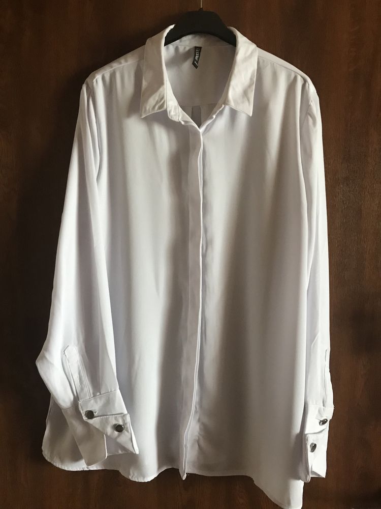 Biała elegancka koszula bluzka Moodo r.2XL