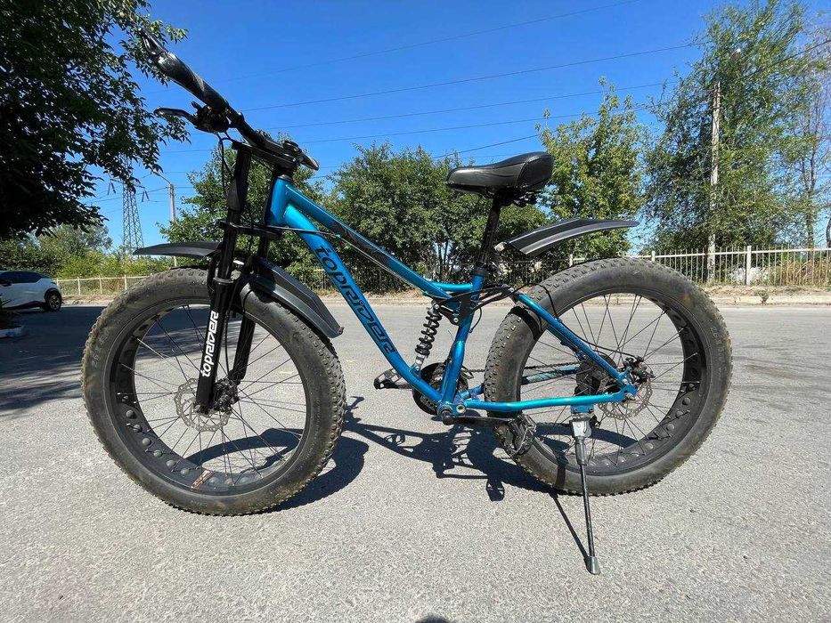 Фетбайк синего цвета