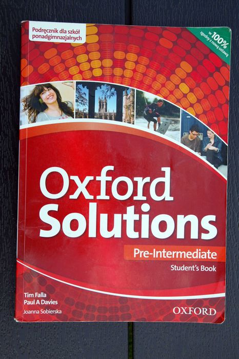 Oxford Solutions Pre-Intermediate - podręcznik