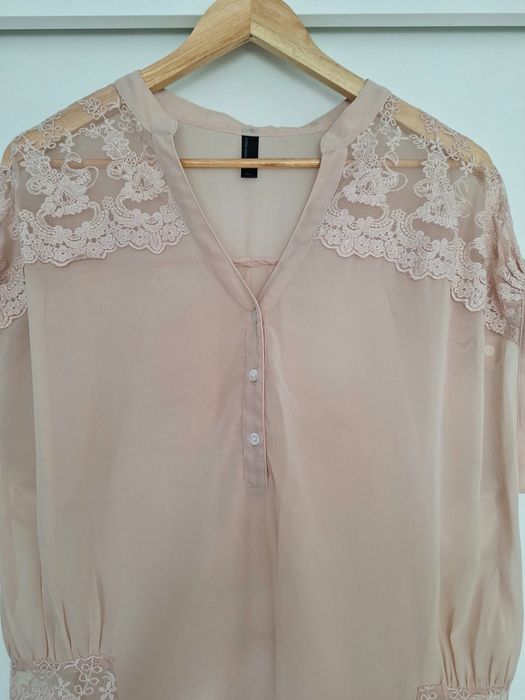 Vero Moda, Nowa bluzka z koronką, S