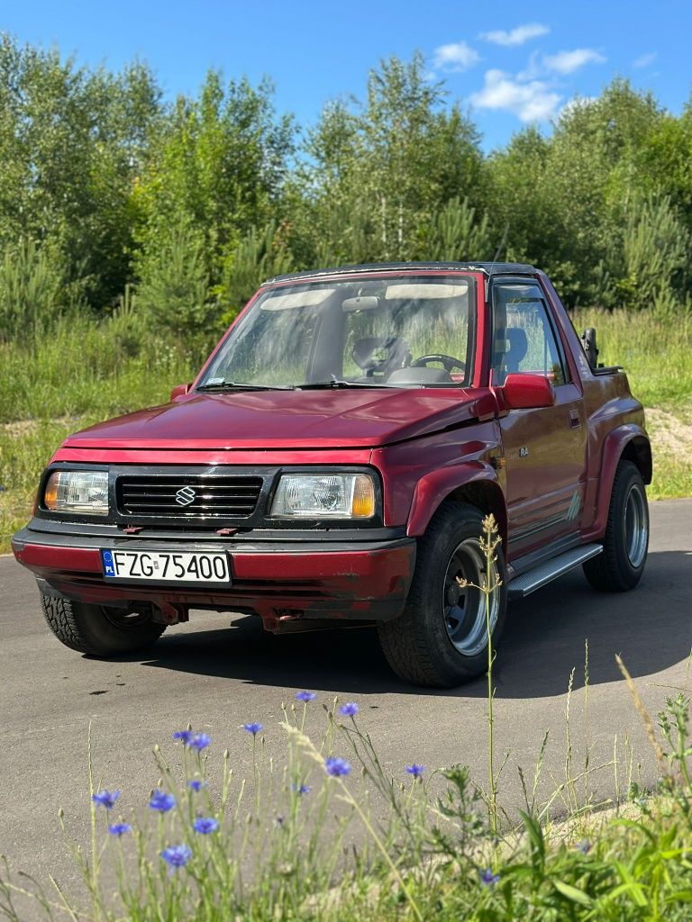 Suzuki Vitara Cabrio 1.6 8v możliwa zamiana