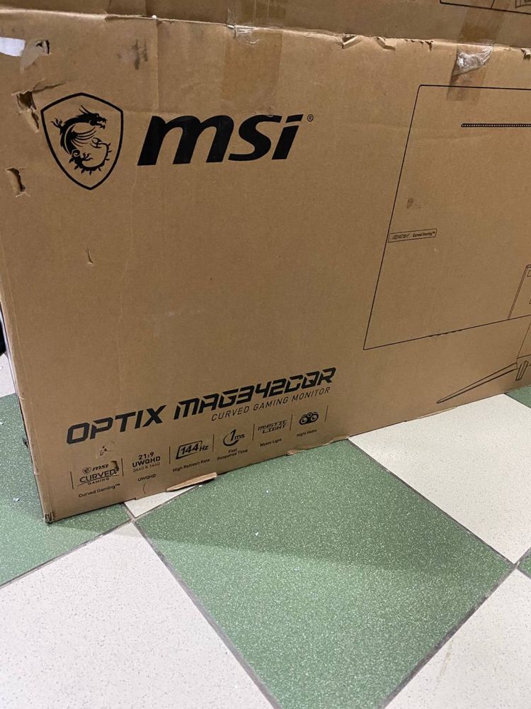 MSI Optix MAG342CQR 34’’ 4K 144Hz – ігровий монітор