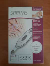 Zestaw do manicure i pedicure, Sanitas - stan idealny