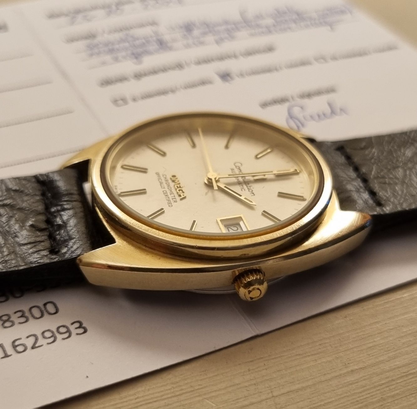 Zegarek Męski Omega C-Shape Constellation 35 mm Automatic lata 1971