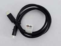 Kabel / Przewód Thunderbolt 5 Certyfikowany 1M 80Gbps Club3D CAC-2501