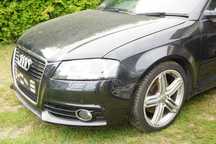 Audi a3 8P lift S-line Kompletny przód 3D maska zderzak xenon LZ9Y *