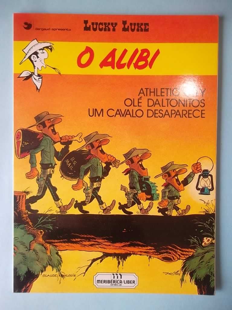 LUCKY LUKE - Lote de álbuns edição nacional em capa dura/capa mole