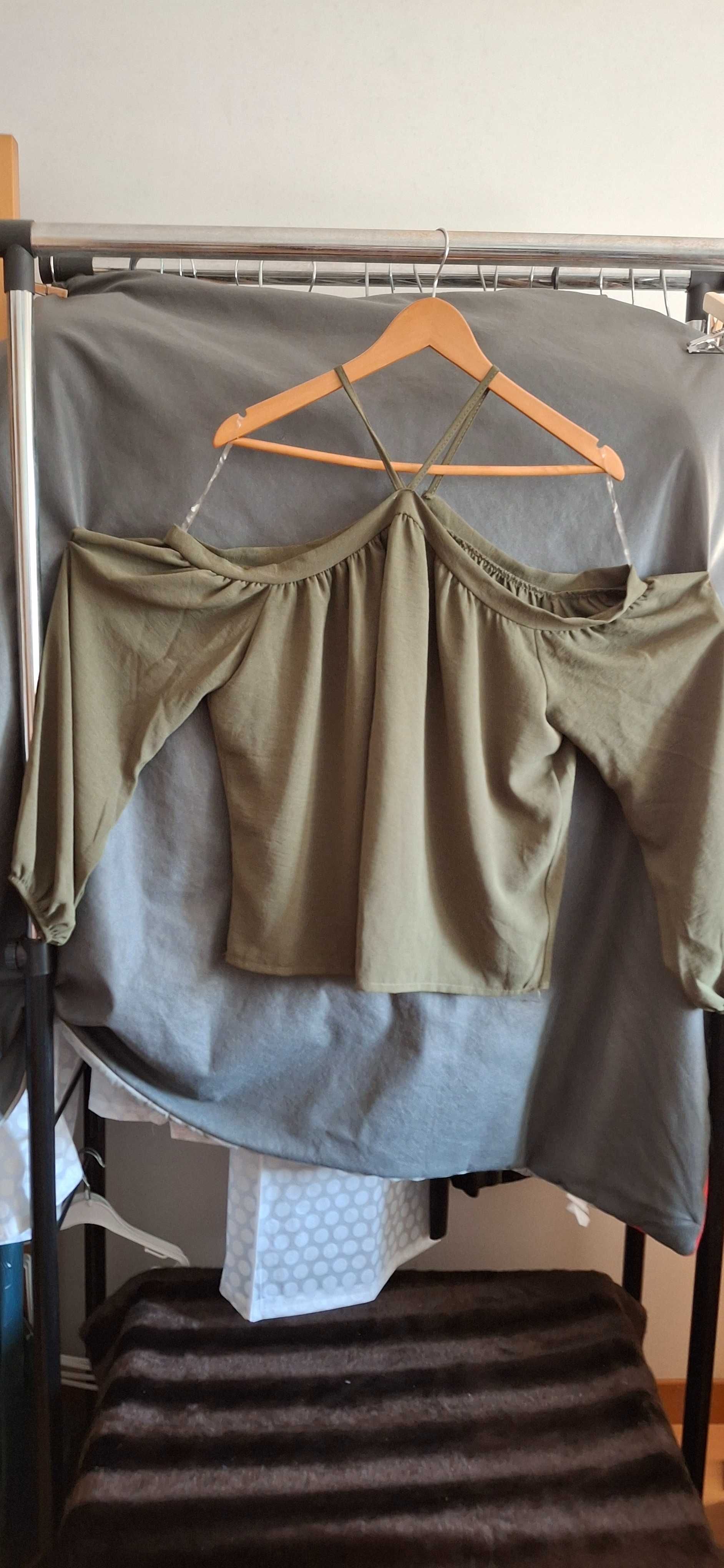 Blusa ombros nus