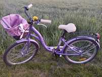 Sprzedam rower  kolor fioletowy