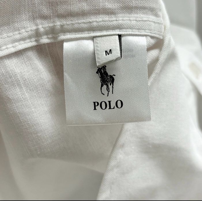 Camisa de linho Polo Ralph Lauren
