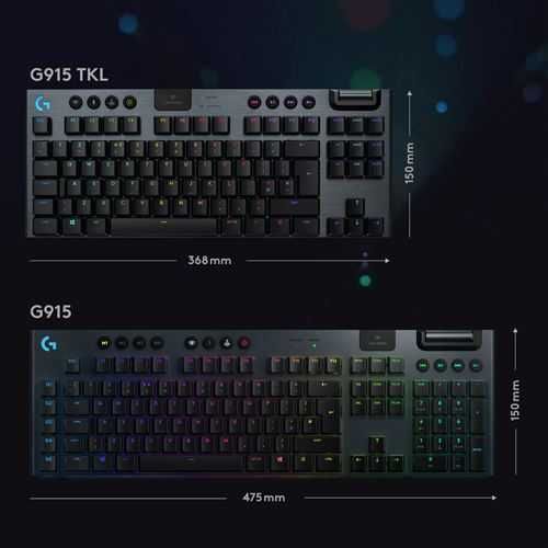 SELADO PT - Logitech G915 TKL Wireless - Switch Tactile - c/ Garantia