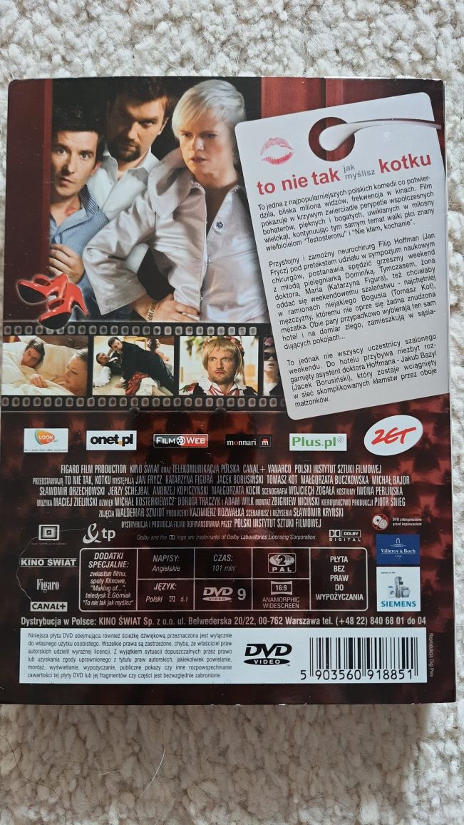 To nie tak jak myślisz kotku film dvd