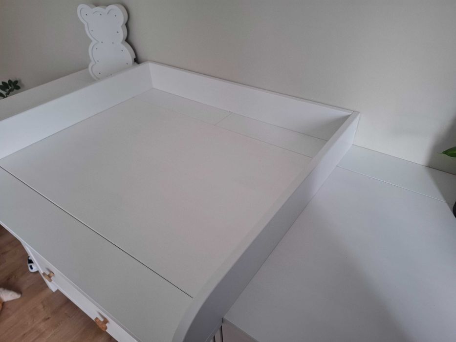 Nakładka na komodę hemnes z blendą przewijak