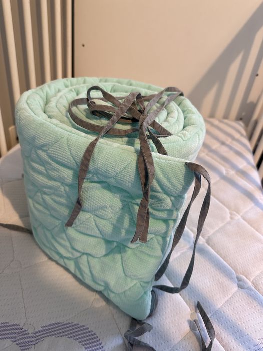 Ochraniacz La Millou velvet miętowy