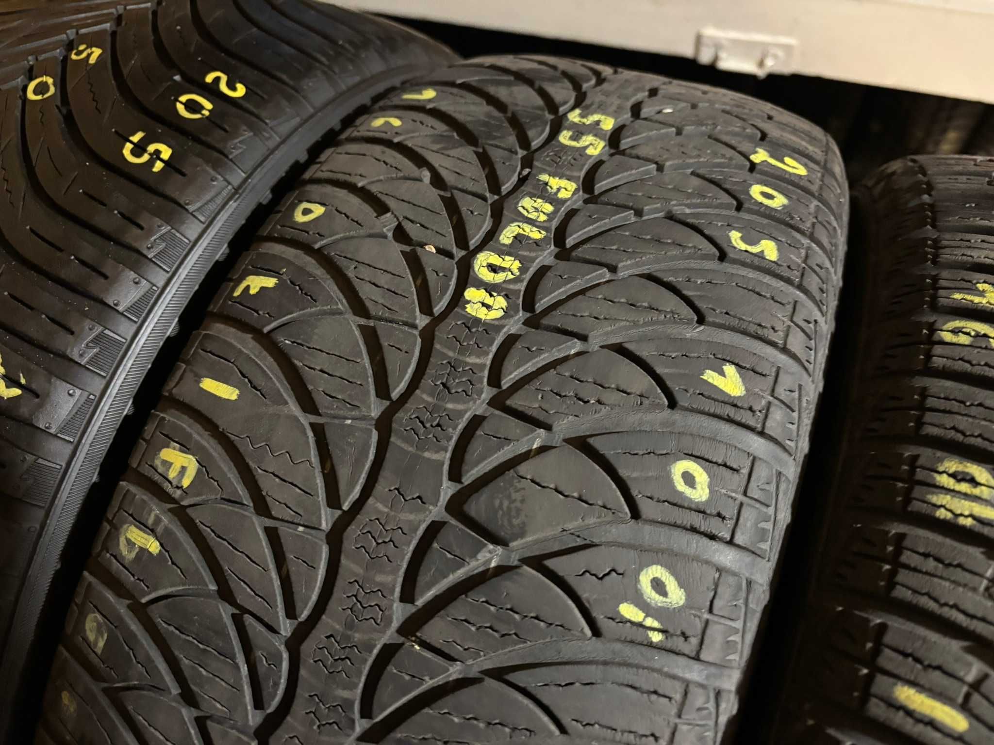 2X Opony Zimowe 205/55R16 91T FULDA KRISTALL MONTERO 3 6MM Spr. Całe!