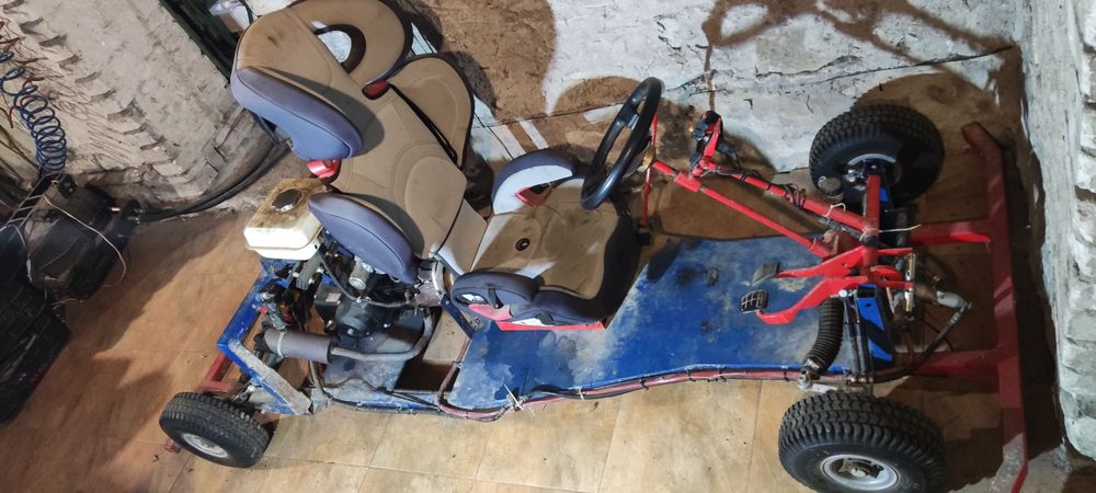 Gokart spalinowy własnej produkcji