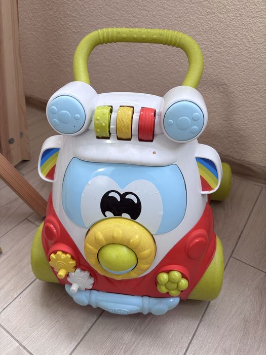 Іграшка-ходунки 2 в 1 Eco+ “Happy Hippy Walker”