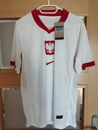 Koszulka piłkarska reprezentacja Polski na Euro 2024 rozmiar M