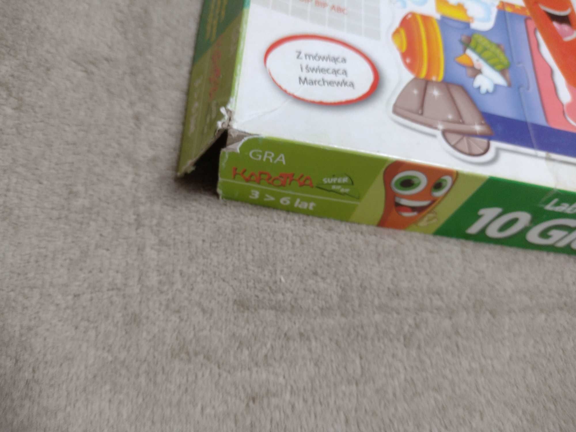 Gra Karotka mówiąca marchewka. Gra dla dzieci 2x. Dwa zestawy