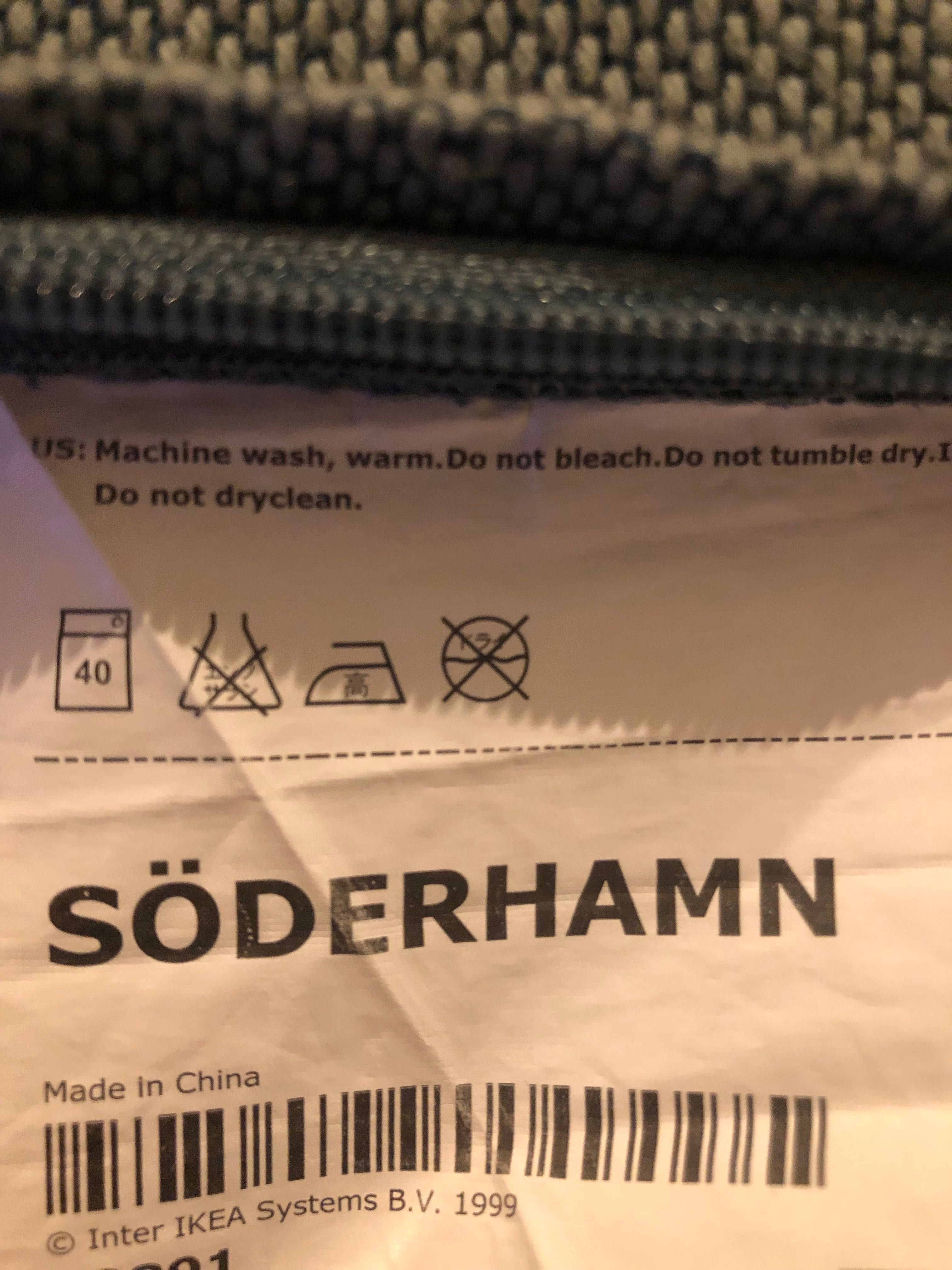 Sofa Ikea modelo SÖDERHAMN