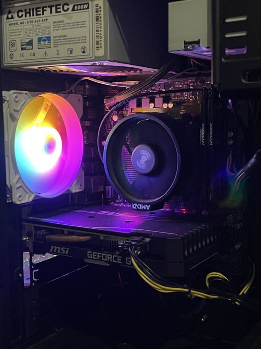 GTX 1660Ti | Ryzen 3 4100 | 32GB DDR4 | 250GB SSD | 600W Ігровий ПК