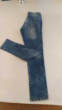 Spodnie jeans marmurki r 38/40