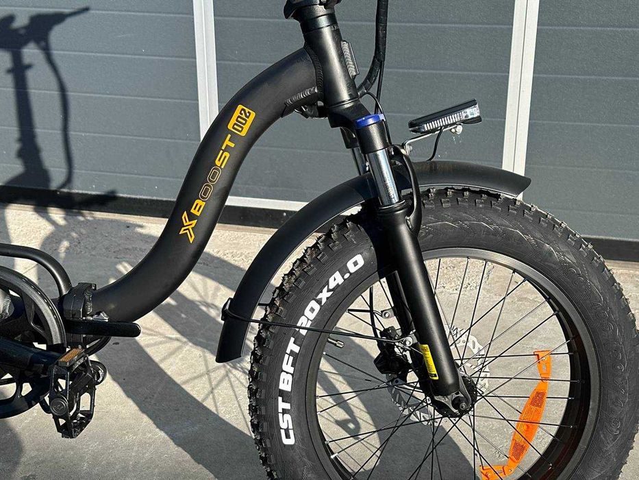 НОВИНКА! Електровелосипед X-BOOST R02 / 500 Вт / 48В / 15Ah, ПОТУЖНИЙ