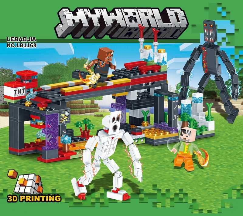 Лего Майнкрафт Битва Стражей Незера, 466 деталей, Lego MINECRAFT